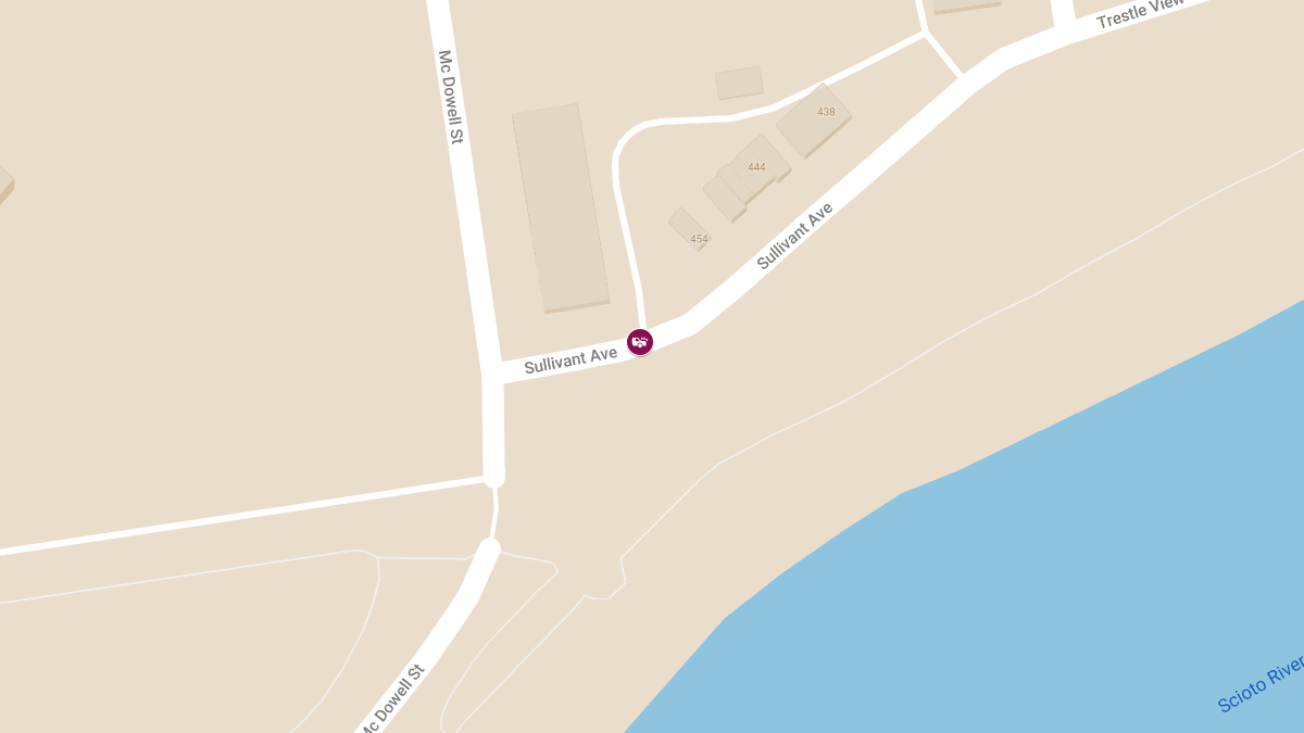 Vehicle Collision With Injuries at 450 Sullivant Ave