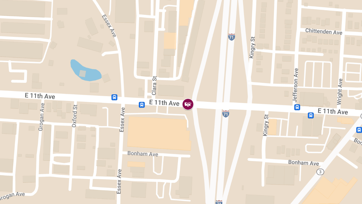 Vehicle Collision With Injuries at 751 E 11th Ave