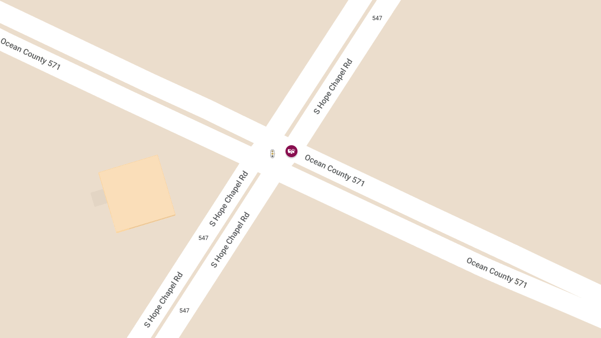 Vehicle Collision With Injuries at County Routes 547 & 571