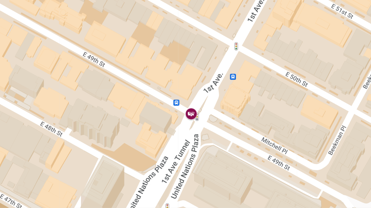 Vehicle Collision With Injuries at E 49th St & 1st Ave