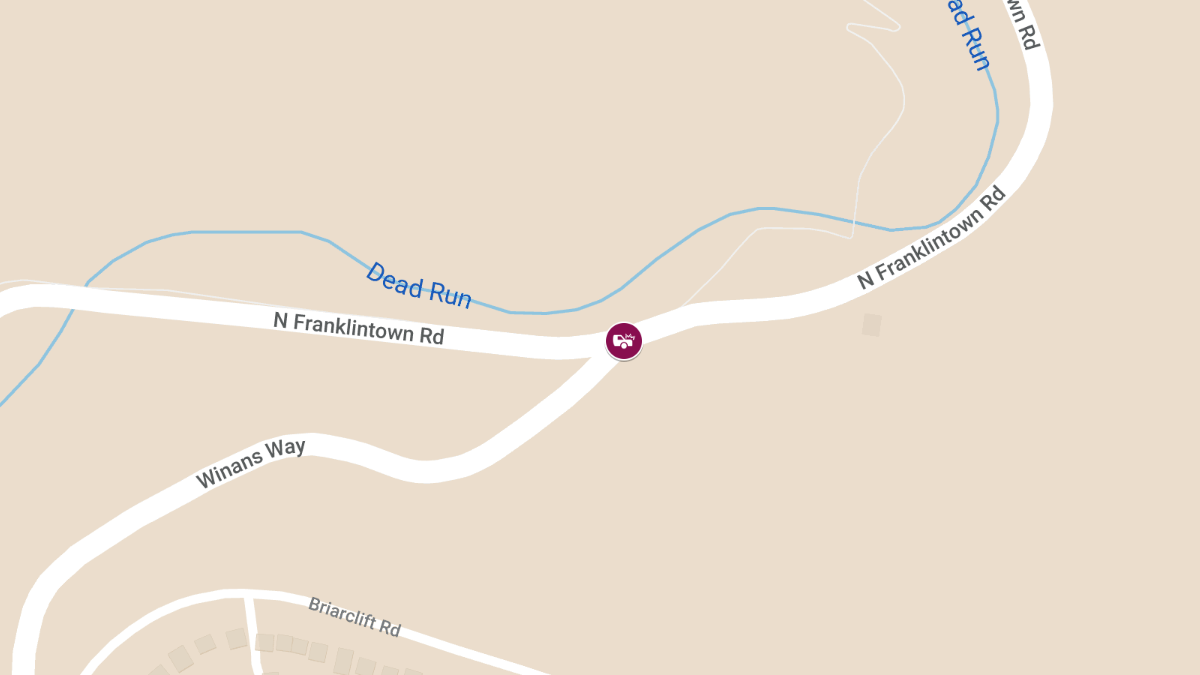 Vehicle Collision With Injuries at Franklintown Rd & Winans Way