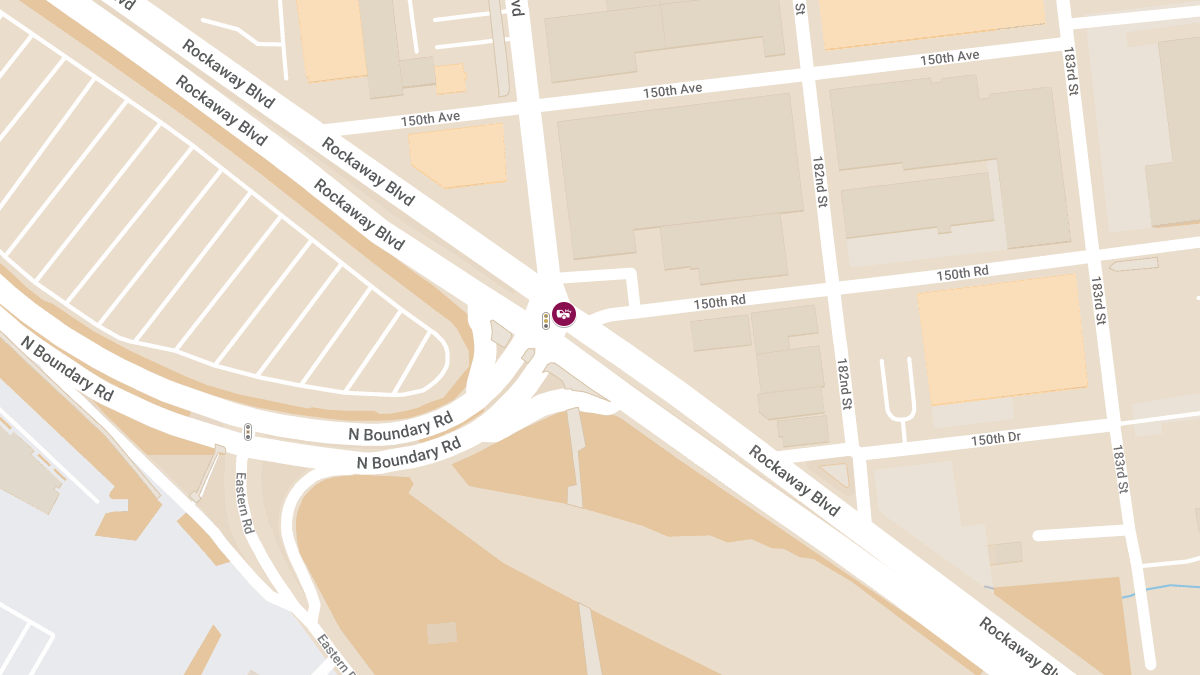 Vehicle Collision With Injuries at Guy R Brewer Blvd & Rockaway Blvd