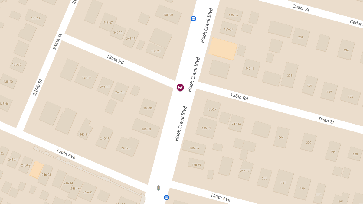 Vehicle Collision With Injuries at Hook Creek Blvd & 135th Rd