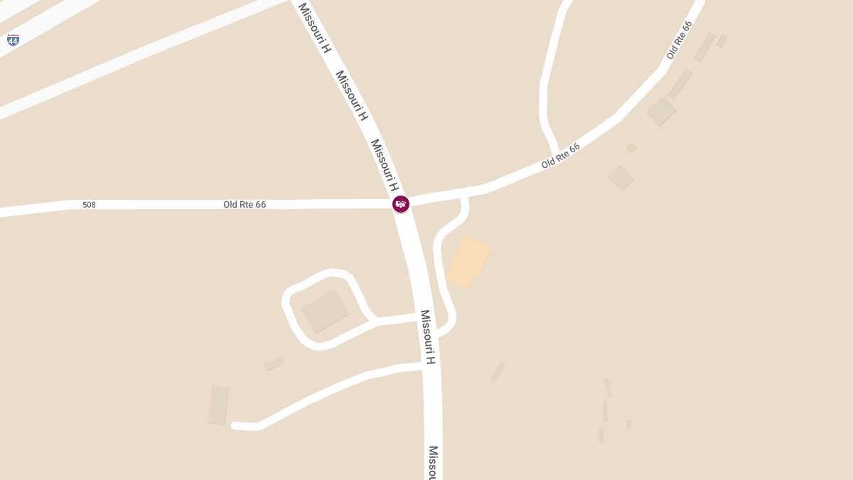 Vehicle Collision With Injuries at Hwy H & Old Rte 66