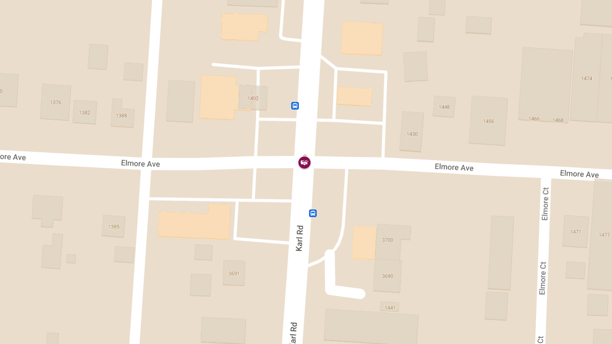 Vehicle Collision With Injuries at Karl Rd & Elmore Ave