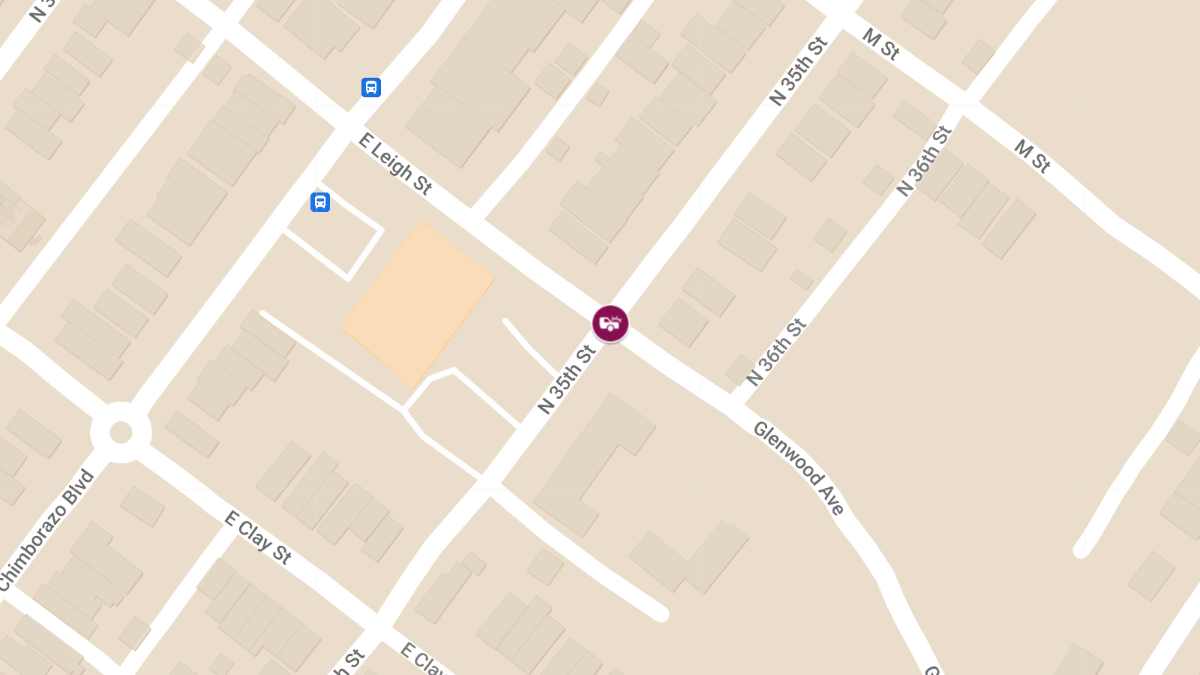 Vehicle Collision With Injuries at N 35th St & E Leigh St