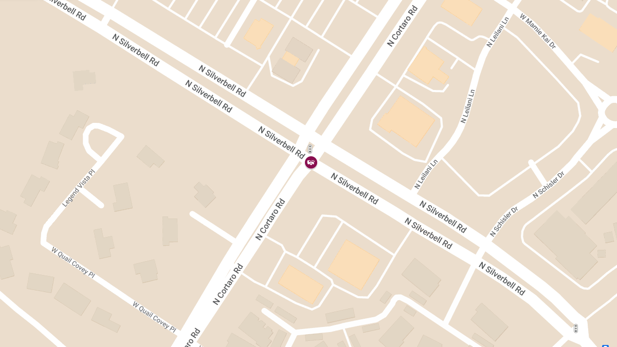 Vehicle Collision With Injuries at N Silverbell Rd & N Cortaro Rd