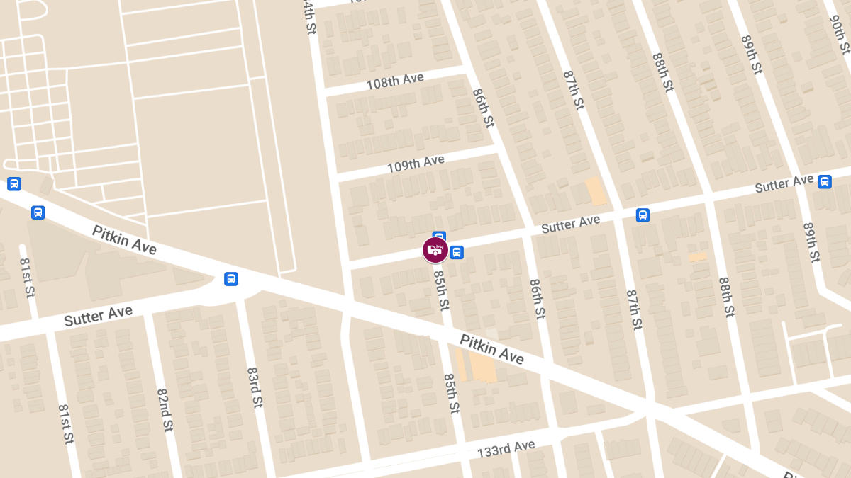 Vehicle Collision With Injuries at Sutter Ave & 85th St