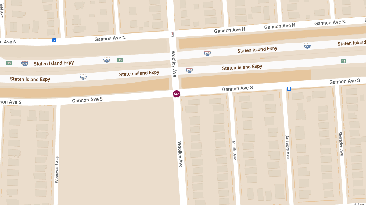 Vehicle Collision With Injuries at Woolley Ave & S Gannon Ave