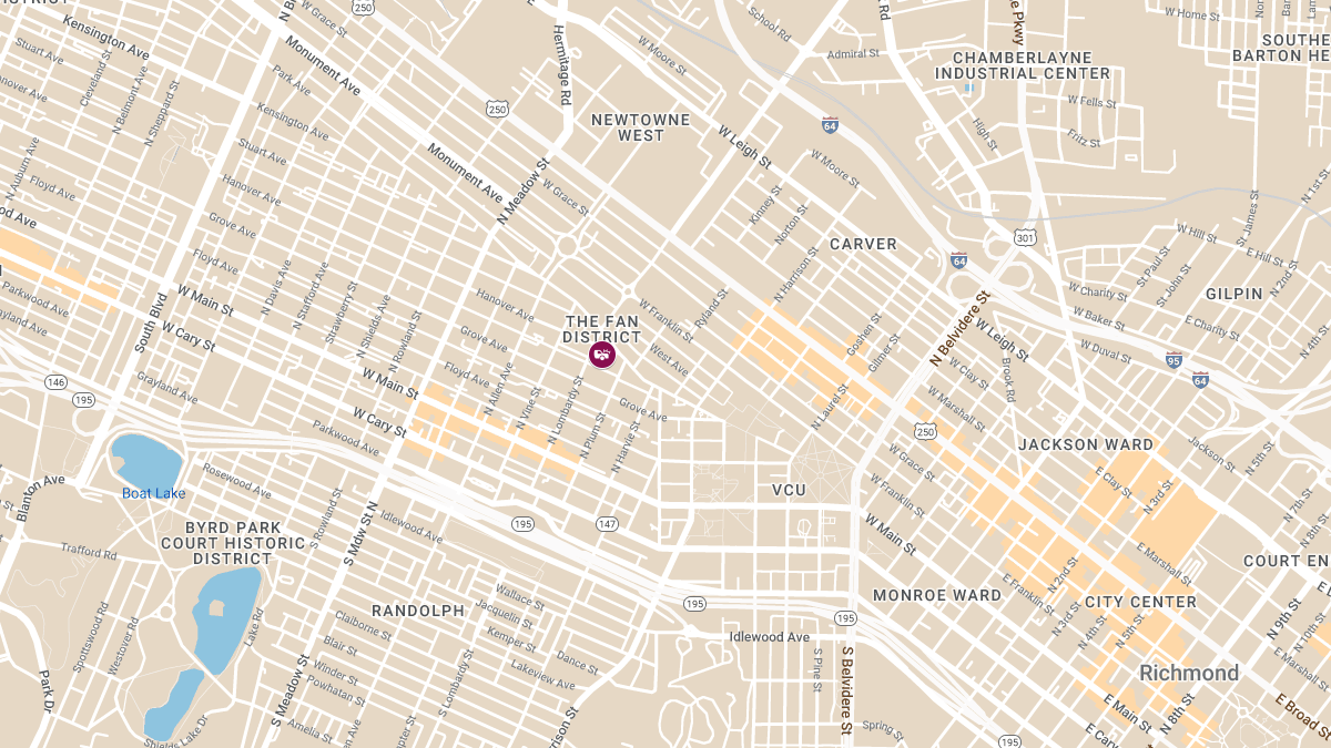 Vehicle Collision With Injuries at E Cary St & S 2nd St