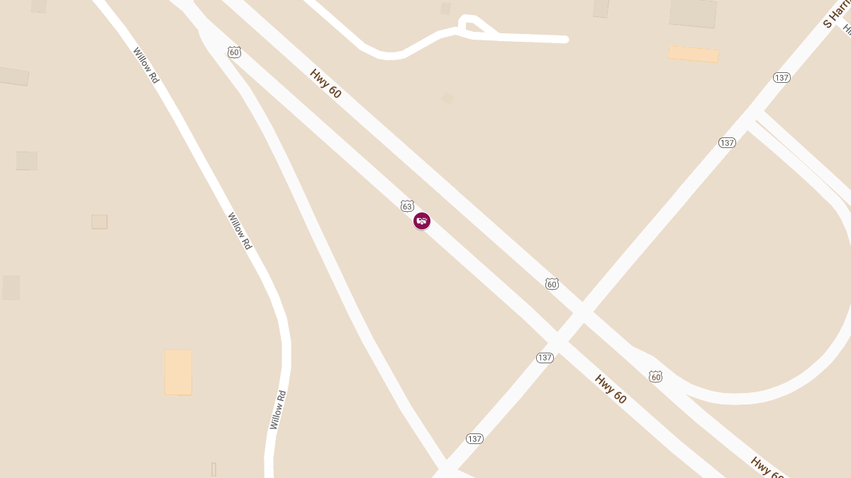 Vehicle Collision With Injuries on US 63 South of Willow Springs