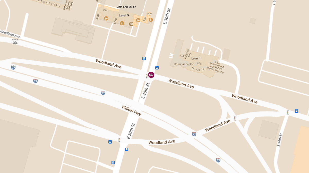 Vehicle Collision With Multiple Injuries at E 30th St & Woodland Ave