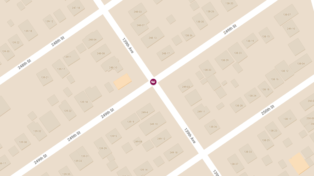 Vehicle Collision at 249th St & 139th Ave