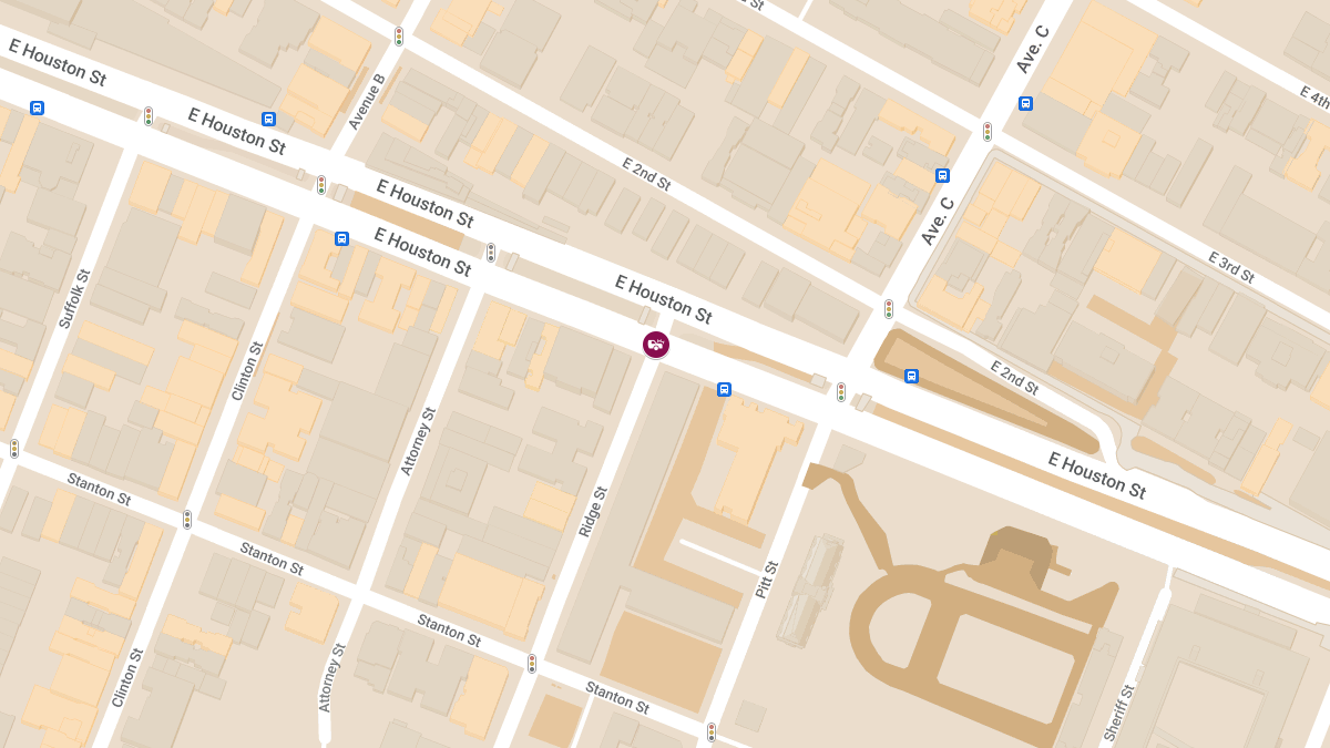 Vehicle Collision at E Houston St & Ridge St