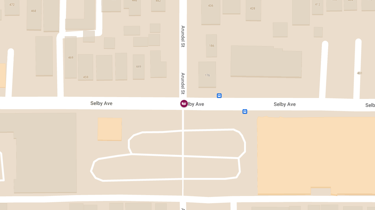 Vehicle Collision at Selby Ave & Arundel St Results in Injuries