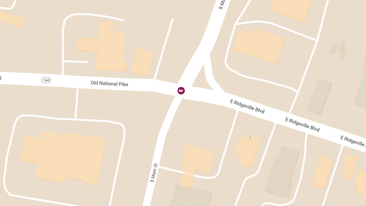 Vehicle Collision on Ridge Rd near E Ridgeville Blvd