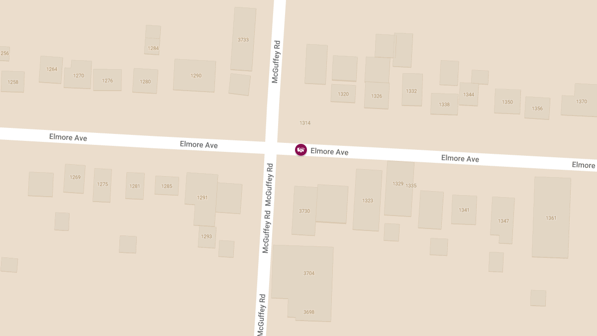 Vehicle Collision with Injuries Reported on Elmore Ave