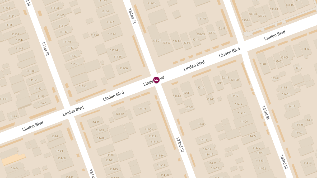 Vehicle Collision with Injuries at 132nd St & Linden Blvd