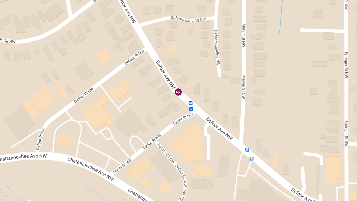 Vehicle Collision with Injuries at 1697 Defoor Ave NW