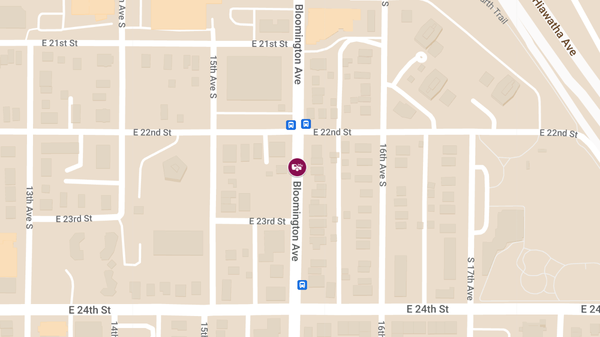 Vehicle Collision with Injuries at 2200 Bloomington Ave