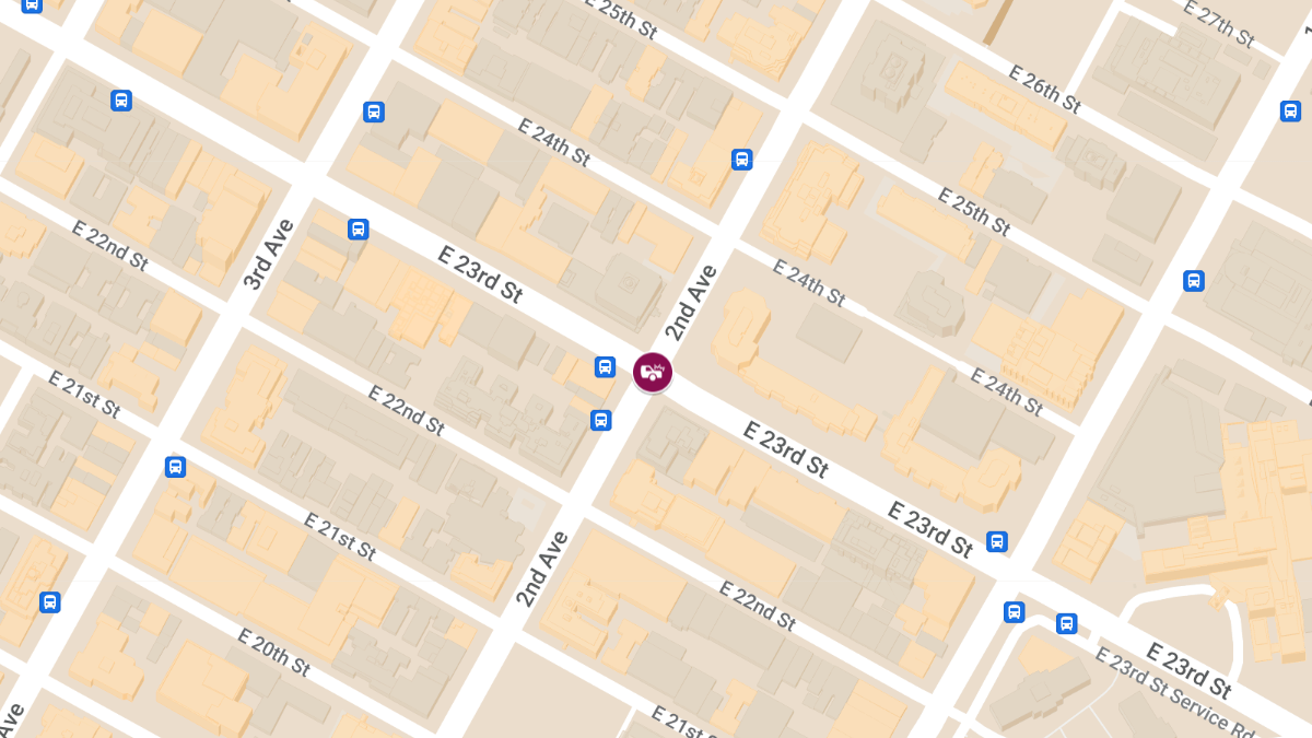 Vehicle Collision with Injuries at 2nd Ave & E 23rd St