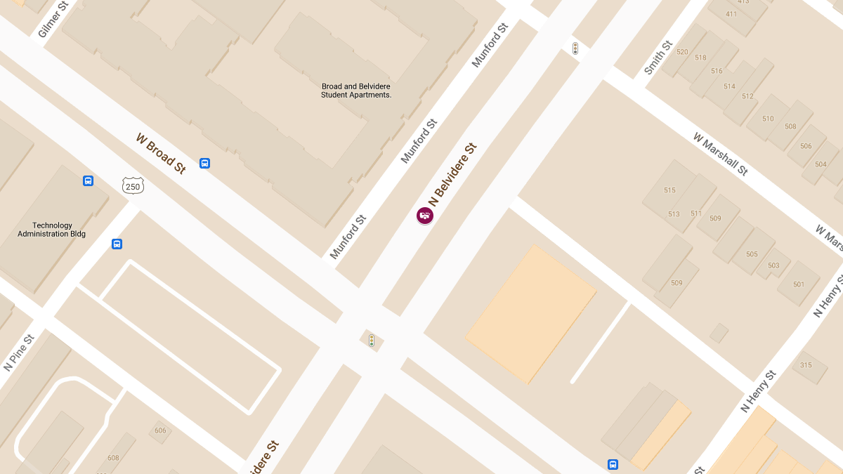 Vehicle Collision with Injuries at 300 N Belvidere St