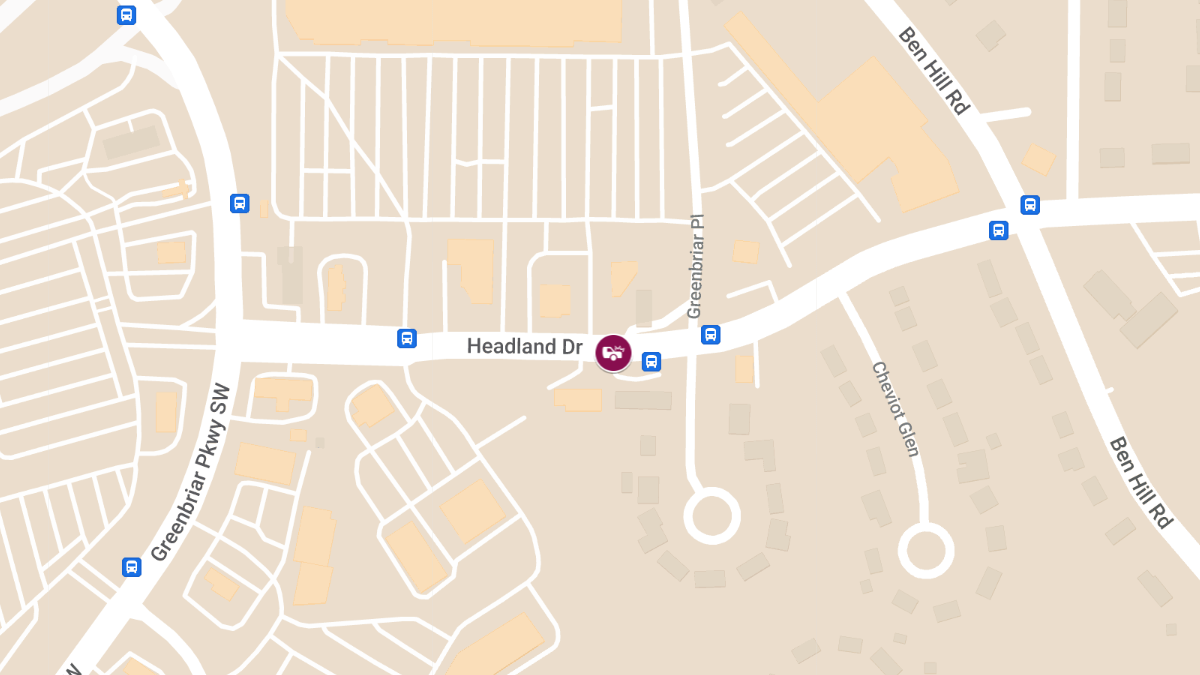 Vehicle Collision with Injuries at 3011 Headland Dr SW
