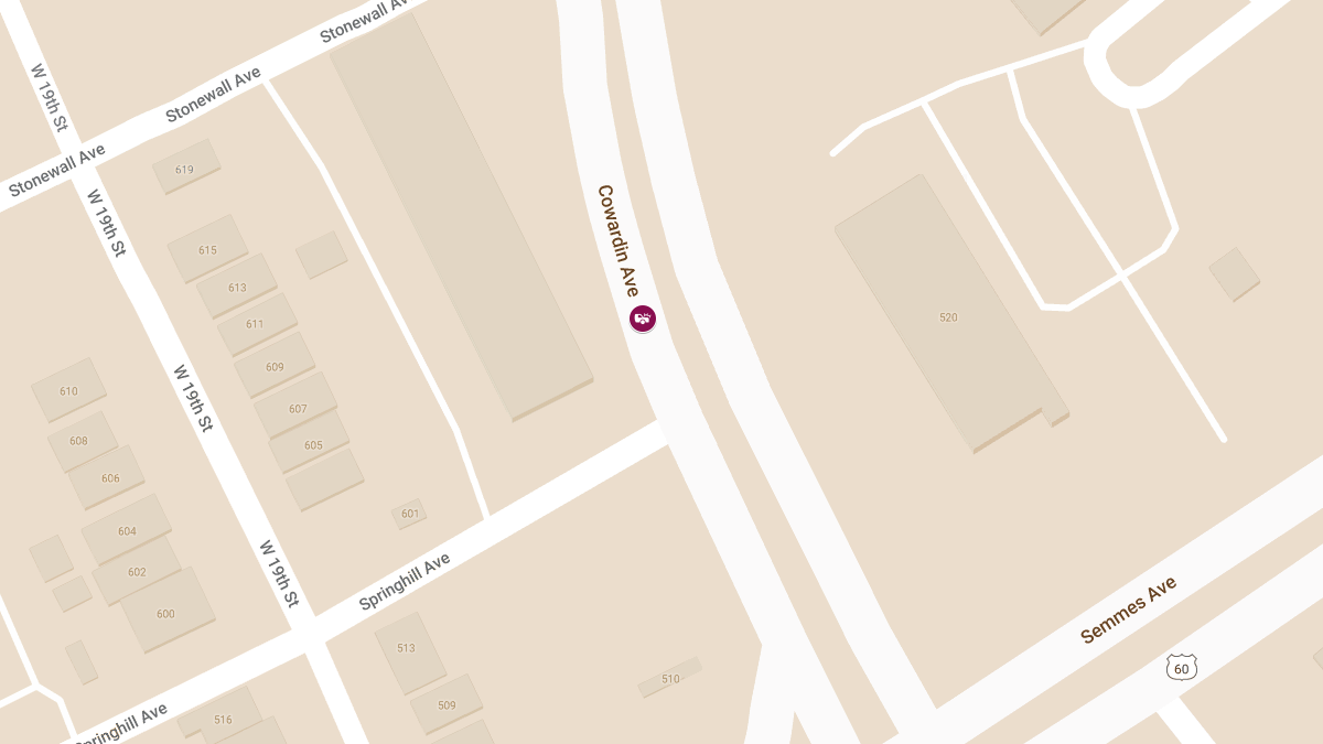 Vehicle Collision with Injuries at 600 Block of Cowardin Ave