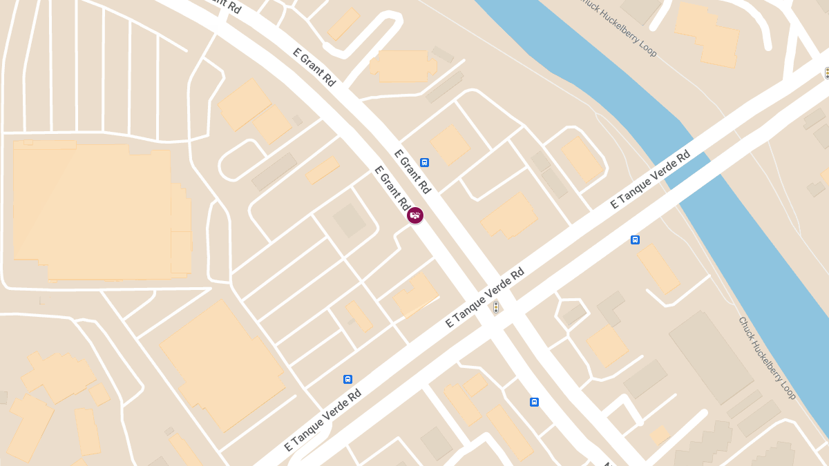 Vehicle Collision with Injuries at 6500 E Grant Rd