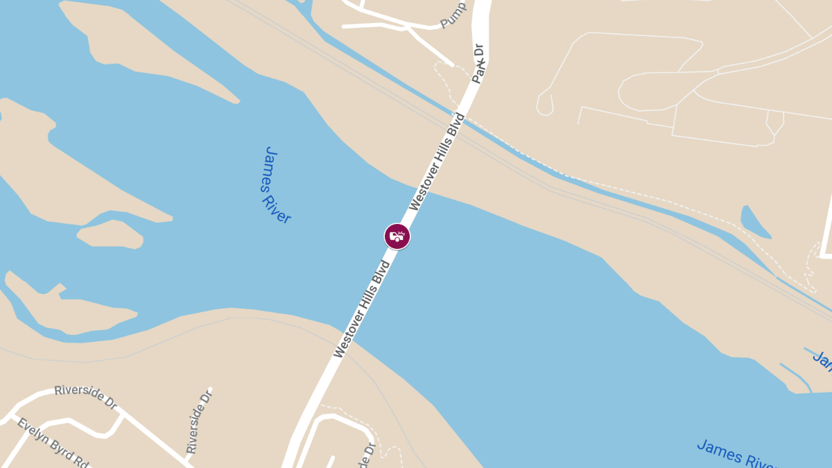 Vehicle Collision with Injuries at Boulevard Bridge