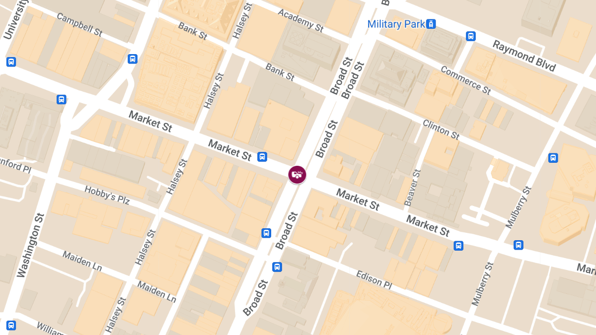Vehicle Collision With Injuries at Broad St & Market St