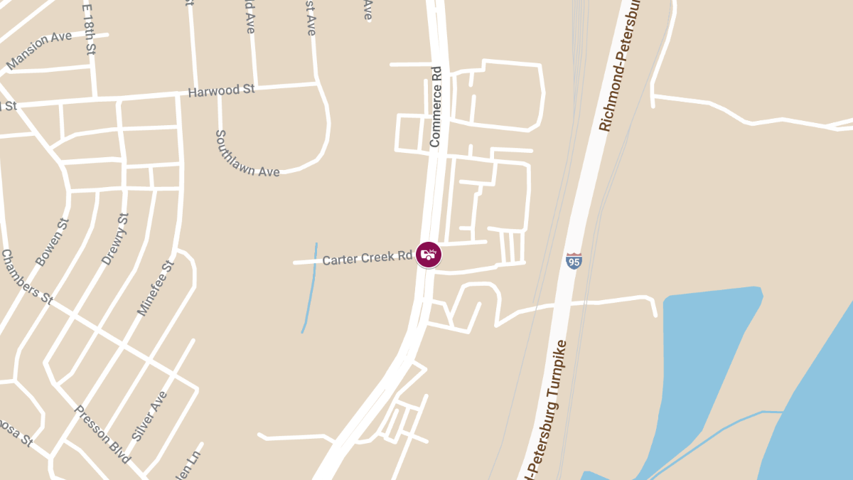 Vehicle Collision with Injuries at Commerce Rd & Carter Creek Rd