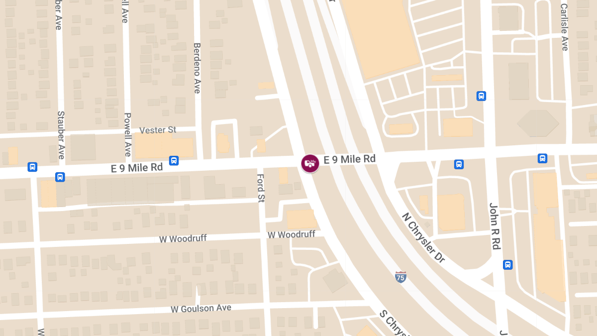 Vehicle Collision with Injuries at I-75 N & W 9 Mile Rd