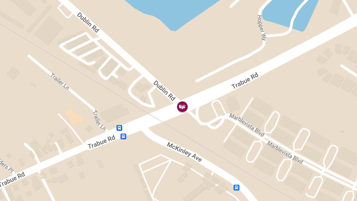 Vehicle Collision with Injuries at OH-315 N and Dublin Rd