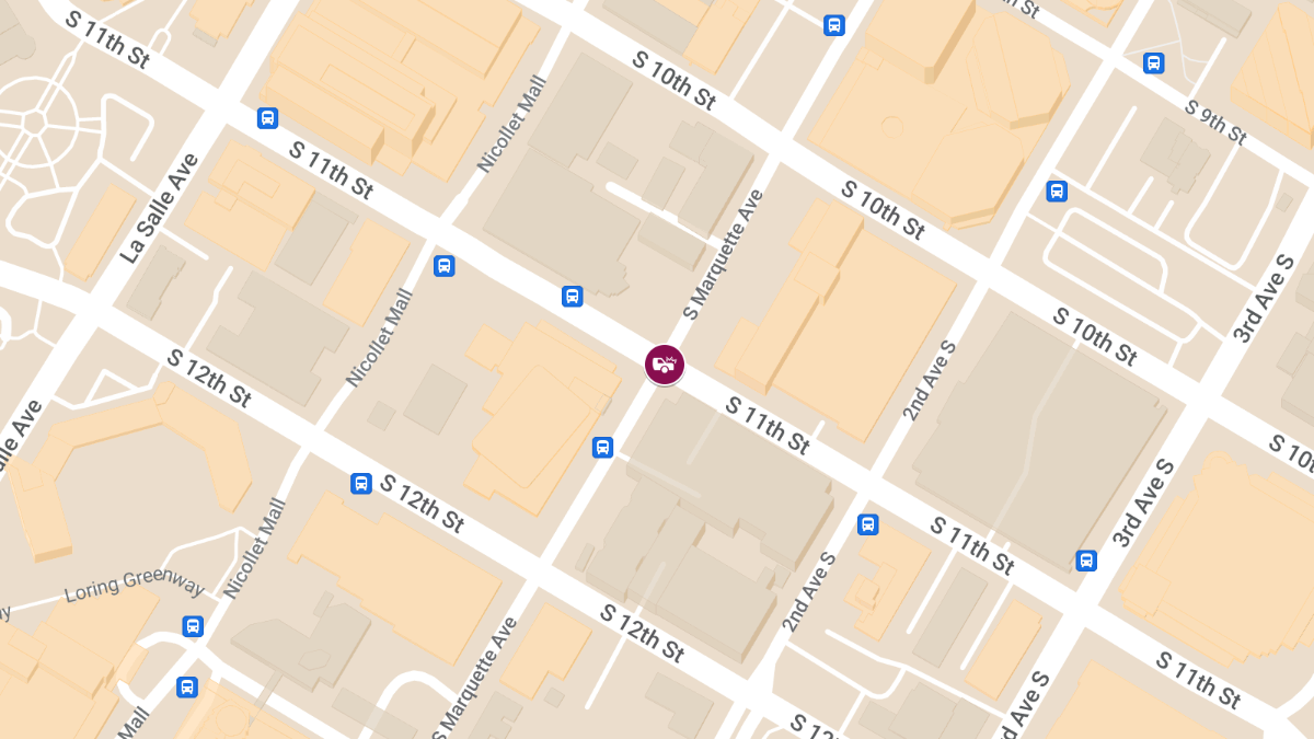 Vehicle Collision with Injuries at S 11th St & Marquette Ave