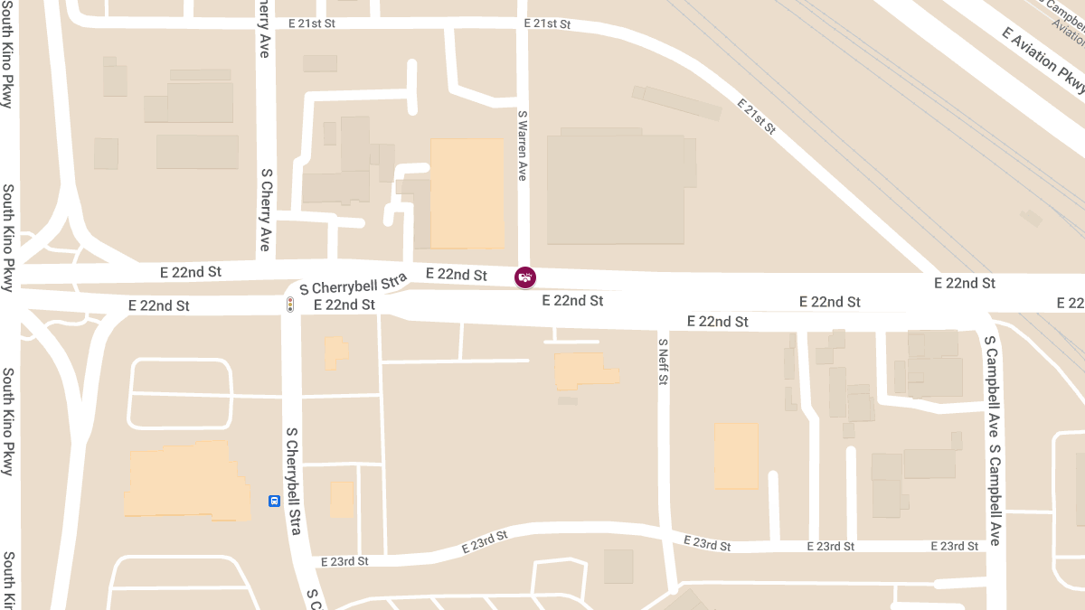 Vehicle Collision with Injuries at S Warren Ave & E 22nd St