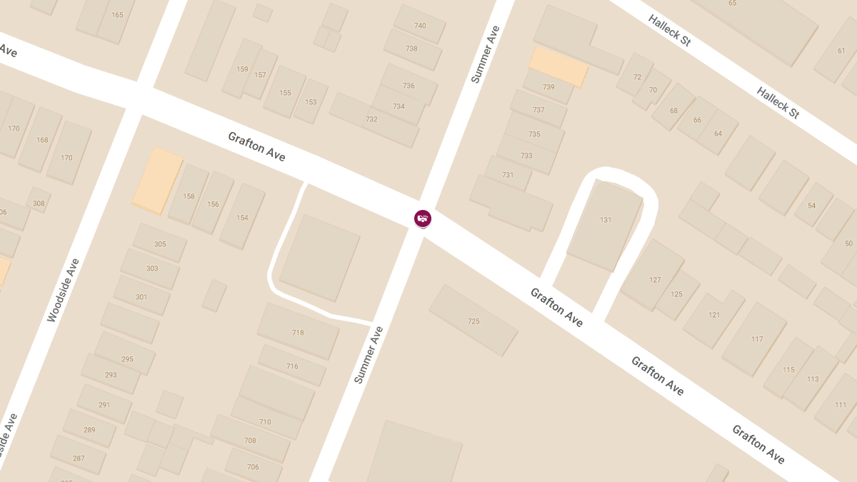 Vehicle Collision with Injuries at Summer Ave & Grafton Ave