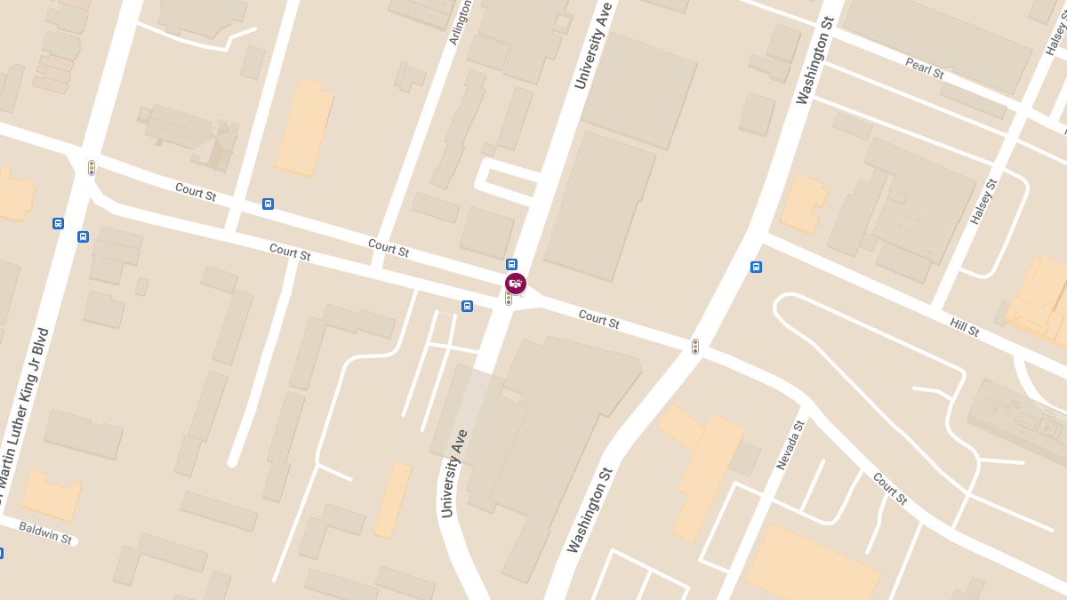 Vehicle Collision with Injuries at University Ave and Court St