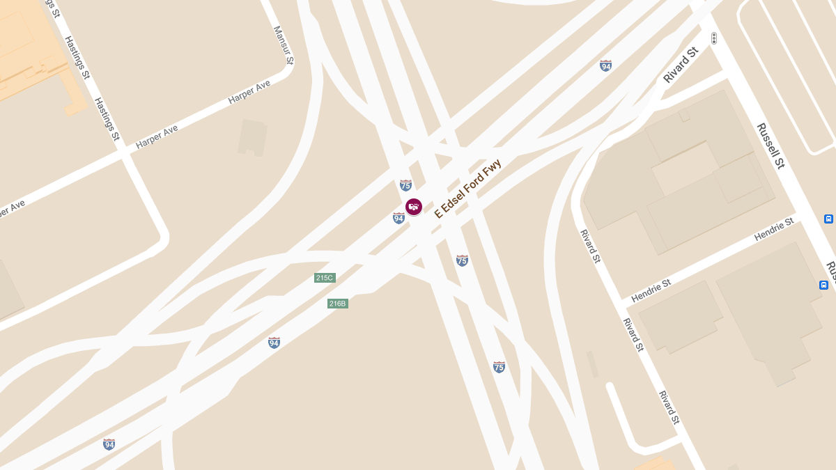 Vehicle Collision with Injuries on I-94 E & I-75 N