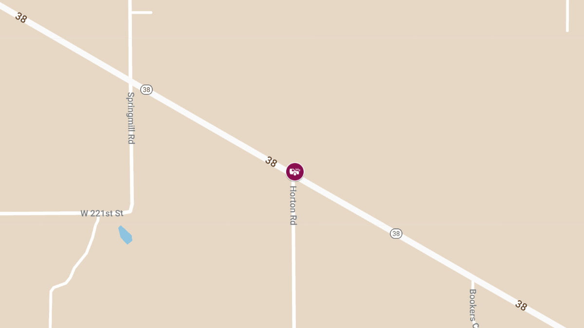 Vehicle Collision with Possible Injuries at Horton Rd & E SR-38