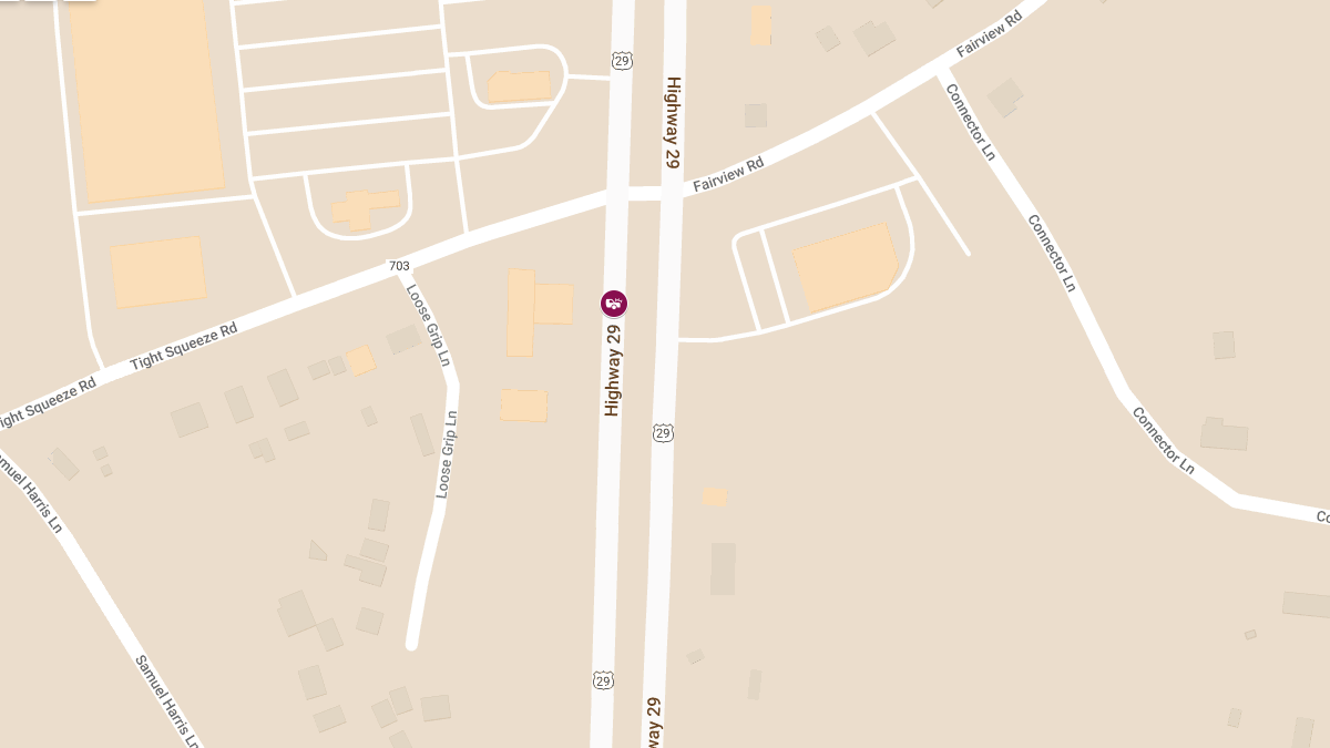 Vehicle Crash with Entrapment at US HWY 29