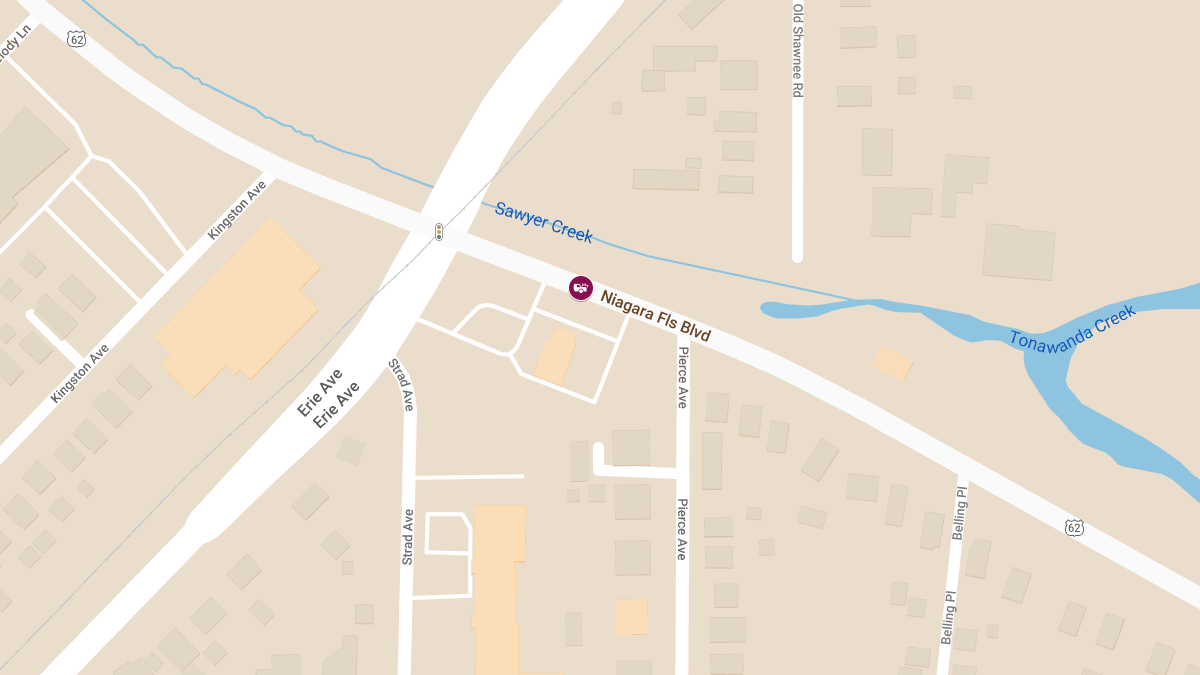 Vehicle Crash with Injuries at 3939 Niagara Falls Blvd