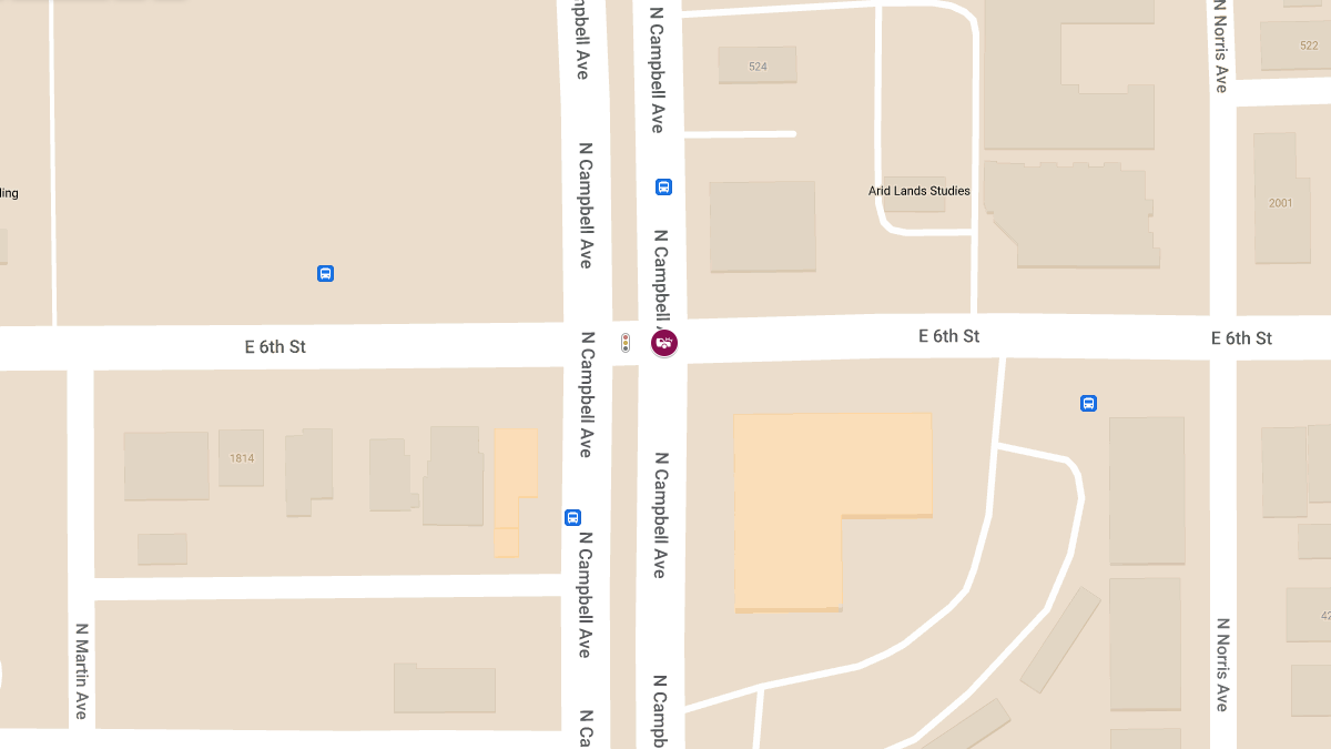 Vehicle Crash with Injuries at Campbell Ave & 6th St