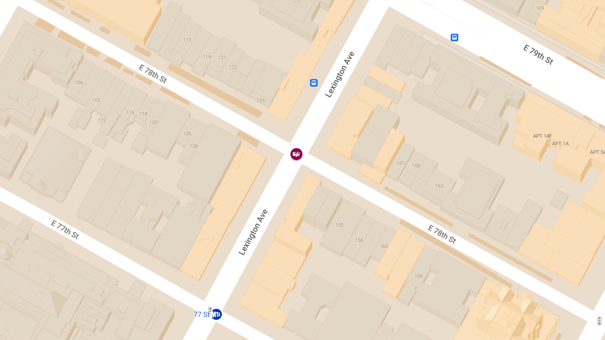 Vehicle Crash with Injuries at E 78th St & Lexington Ave