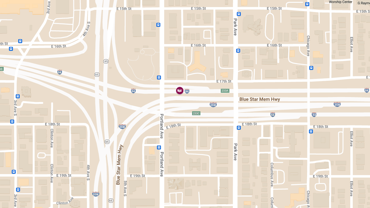 Vehicle Crash with Injuries on I-94 W at I-35E N