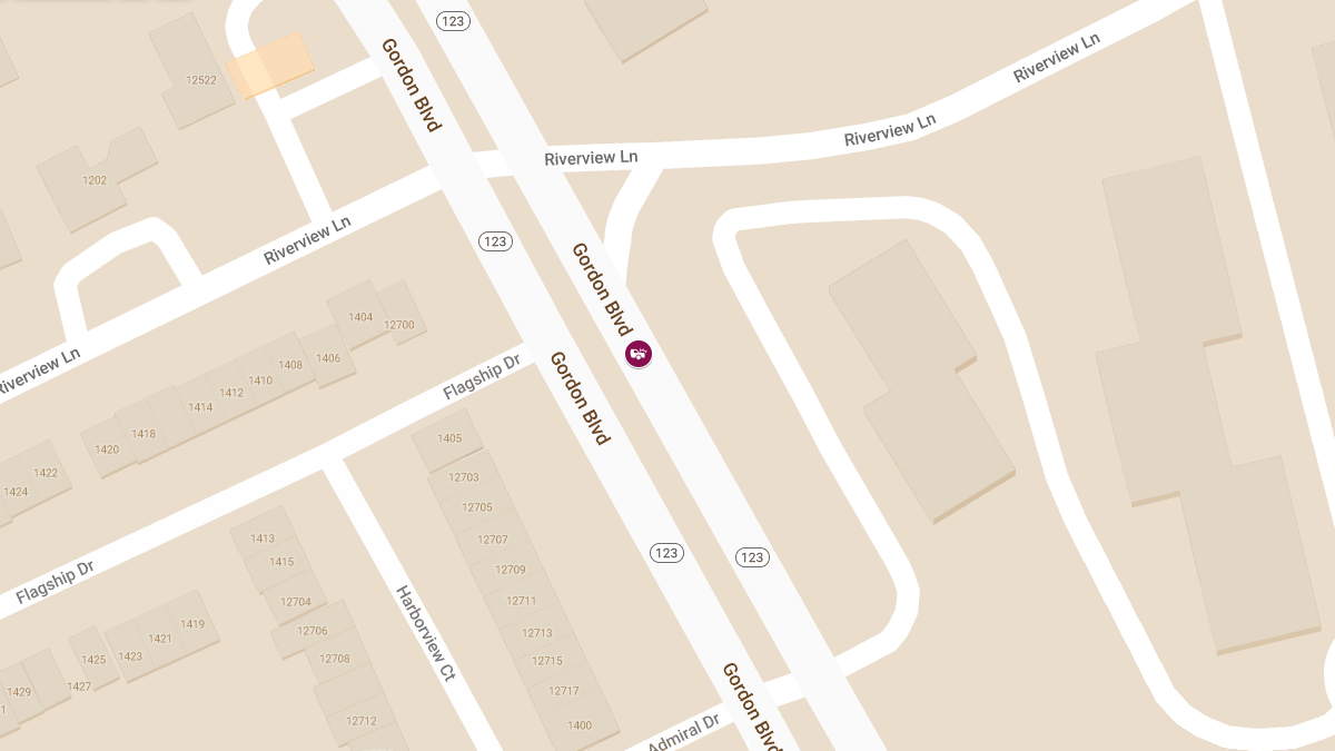 Vehicle into Structure with Entrapment and Collapse at 12701 Gordon Blvd