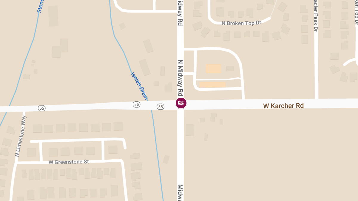 Vehicle vs. Pedestrian Accident at Karcher Rd and Midway Rd
