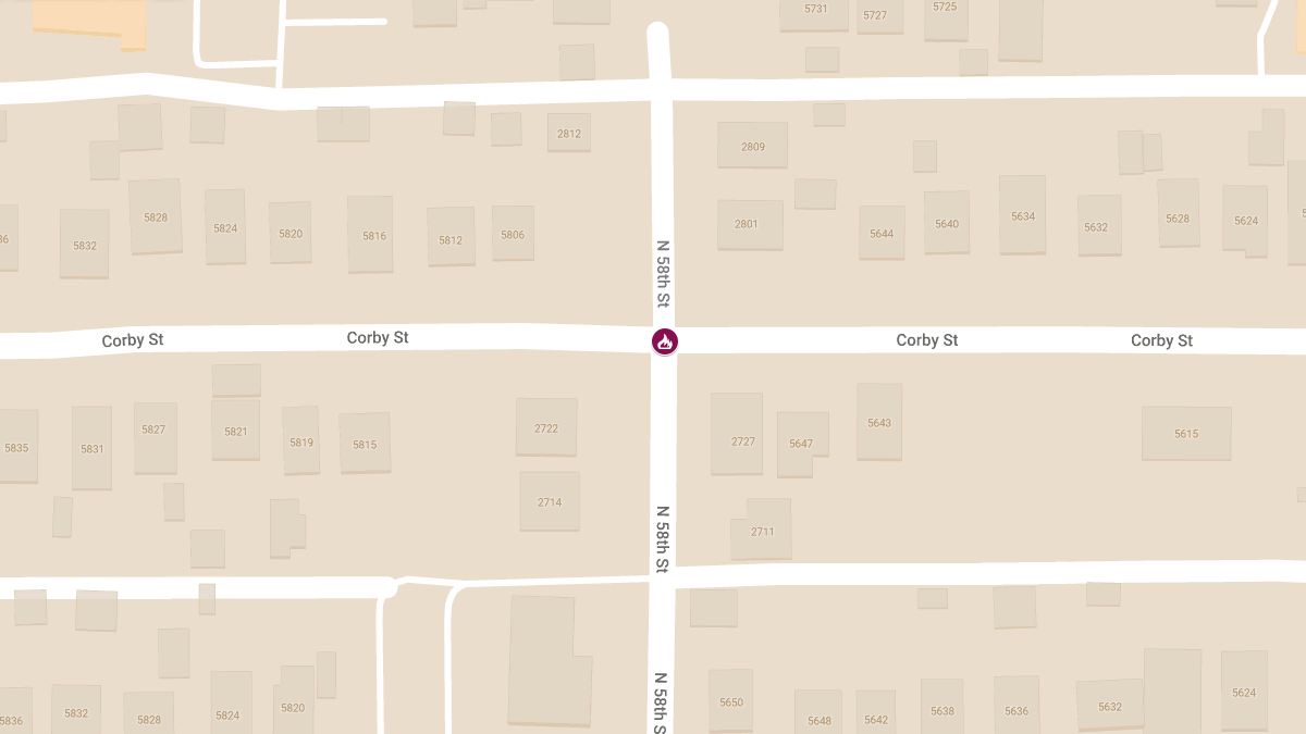 Victim Injured in House Fire at 58th and Corby St