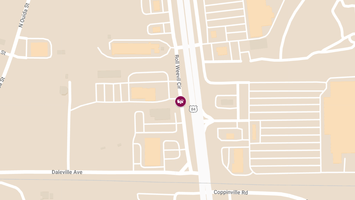 njury Accident at Boll Weevil Cir & Subway