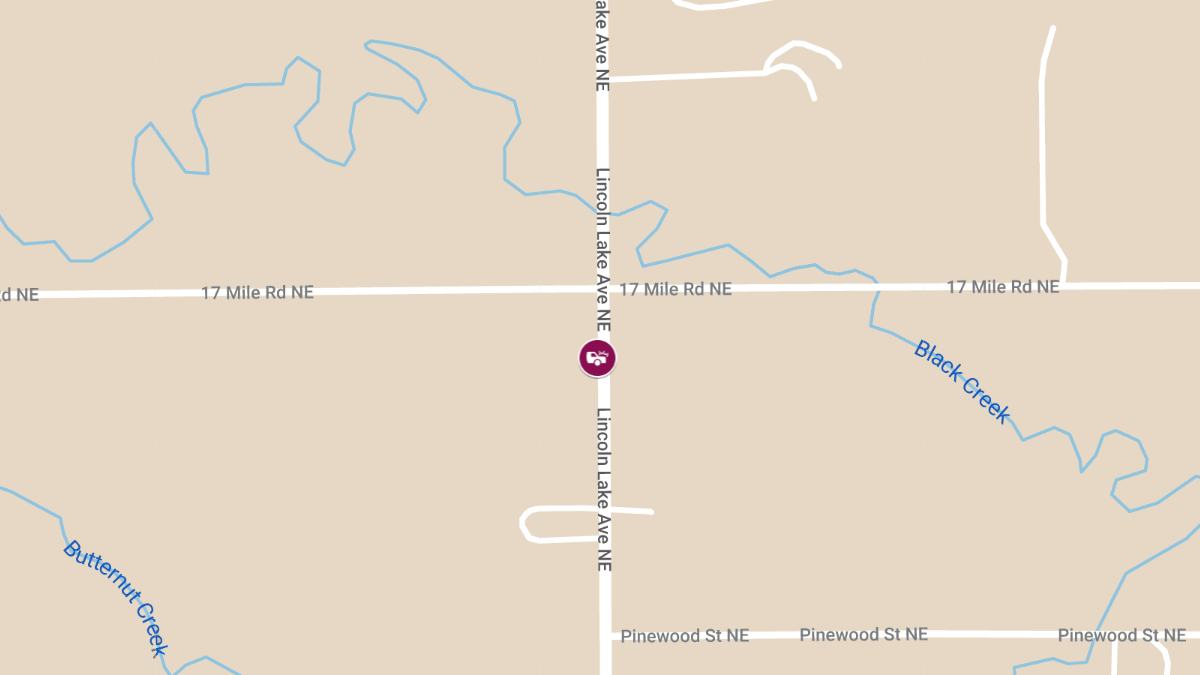 15-Year-Old Killed in U-Turn Crash on Lincoln Lake Ave NE and 17 Mile Rd